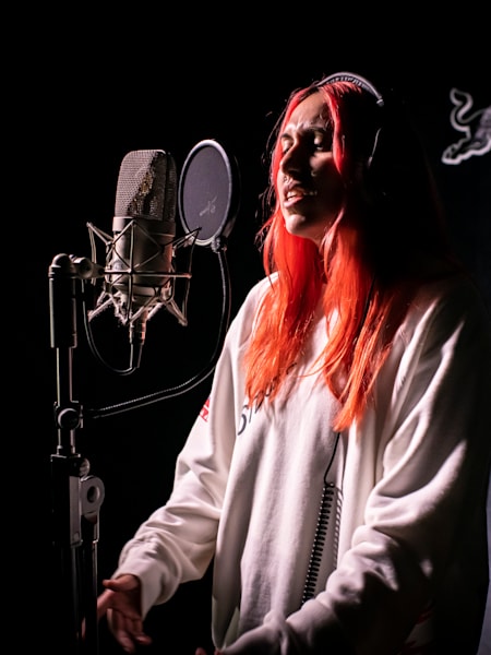 Still from rapper Sophiya's 64 Bars shoot for Red Bull