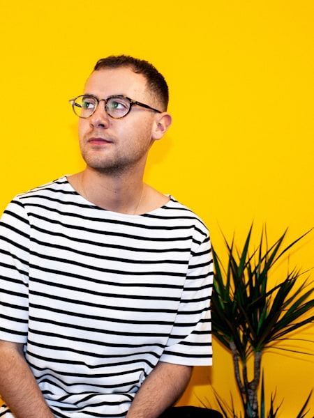 A photo of Scottish DJ and producer Theo Kottis.