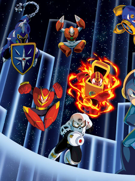 La compilation Mega Man: Legacy comprend les six premiers jeux de la série Mega Man éditée par Capcom.