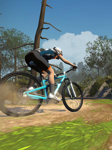 Mountain bike su Zwift