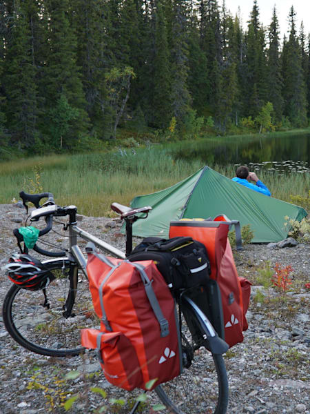 Simon Parker Earth Cycle camping