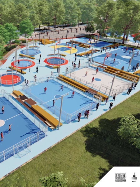 Візуалізація майбутнього парку