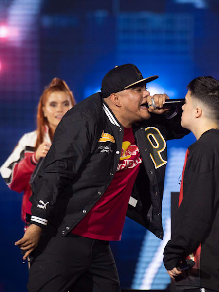 Aczino y Gazir en la Final Internacional de Red Bull Batalla