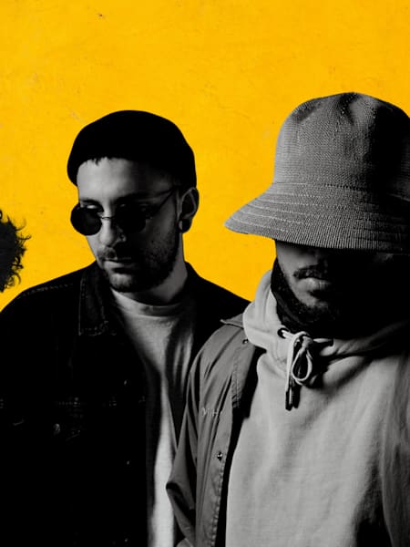 Melbourne rappers Babyface Mal, Fly Boy Jack and Ijale.