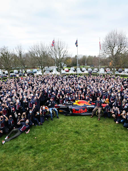 La team Red Bull Racing en 2021