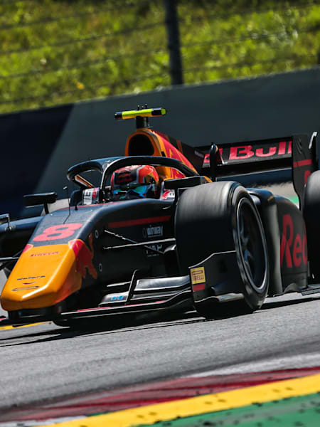 Jehan Daruvala competes at Red Bull Ring in 2020