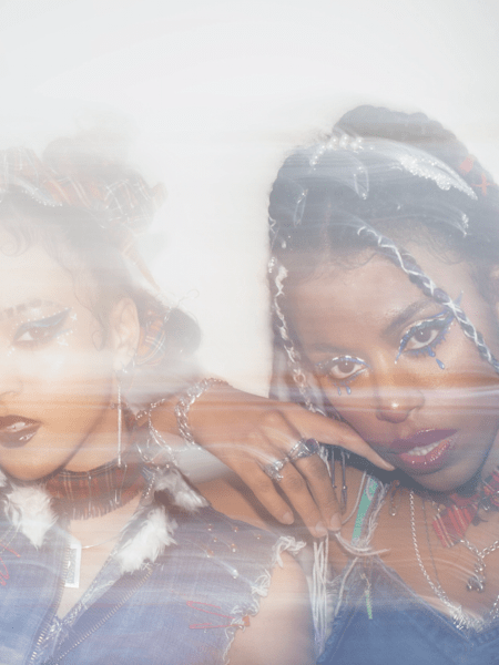 Double whammy: Nova Twins, photographed for The Red Bulletin