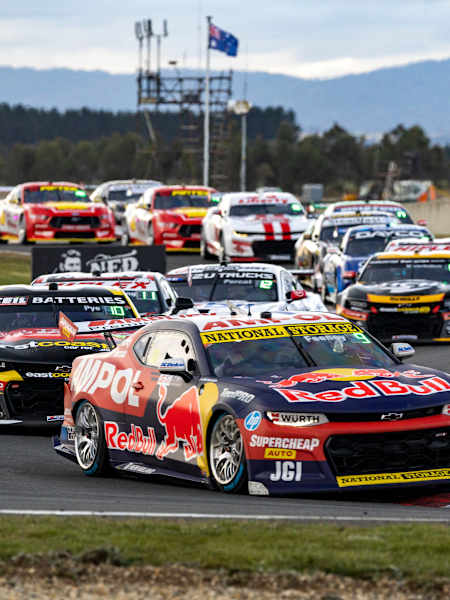 Broc Feeney races during stop 4 of the Supercars Championship