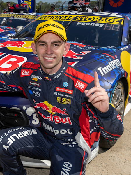 1st place Broc Feeney (Red Bull Ampol Racing) poses for a portrait