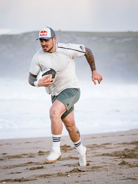 Jack's drills help him to improve his skills-based fitness for every game he plays.