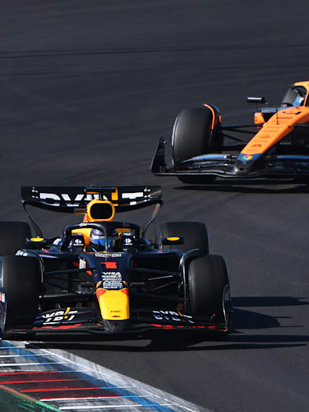 Max Verstappen y Lando Norris