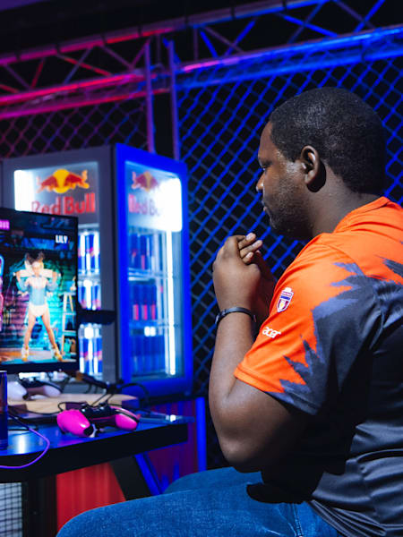 JabhiM performs at Red Bull Kumite South Africa Qualifier at Cape Town International Convention Centre during Comic Con , Cape Town, South Africa on April 28, 2024.