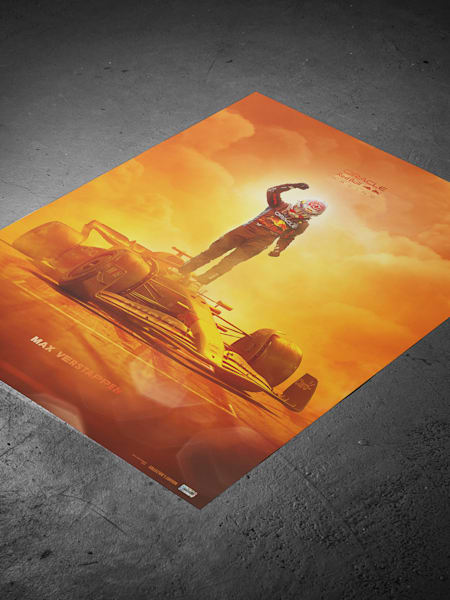 Max Orange Poster