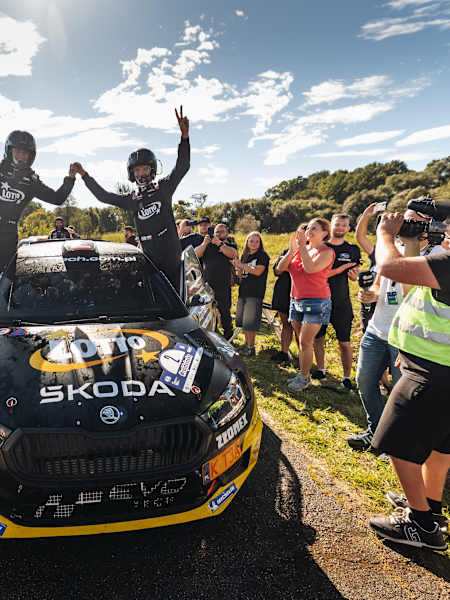 Syty and Matulka celebrate becoming Polish champions