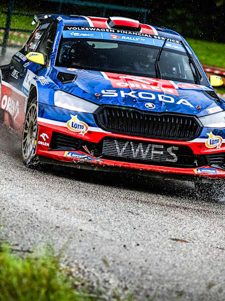 Miko Marczyk on his way to ERC title glory