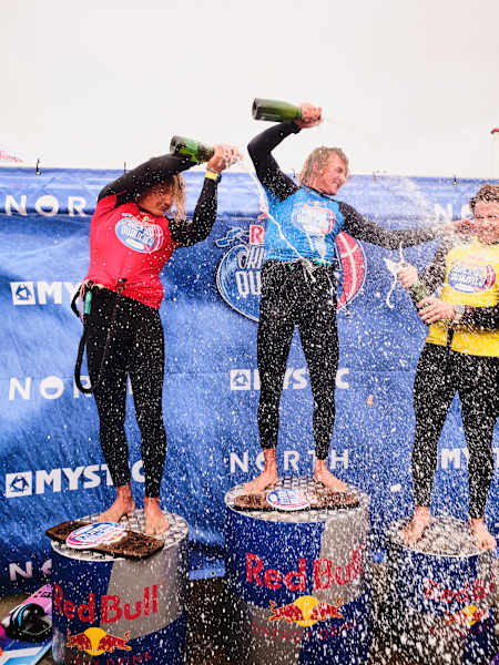 Red Bull King of The Air Qualifier 2025 podium