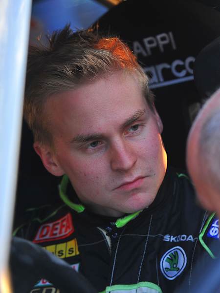 Lappi won the ERC title in 2014 before moving up to the WRC