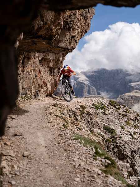 Tom Oehler in de Dolomieten