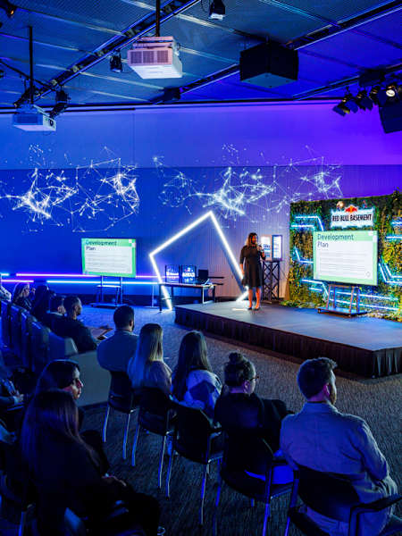 Desenvolvimento do Red Bull Basement