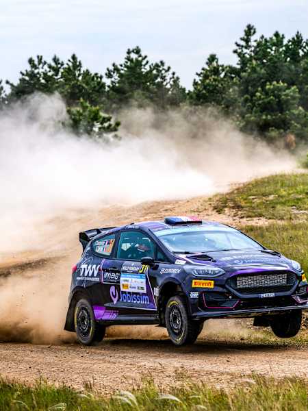 Charpentier discovered his true ERC3 pace in the afternoon