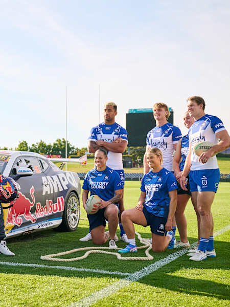 NRL& NRLW Bulldogs x Red Bull Ampol Racing Tug’O’War in Sydney