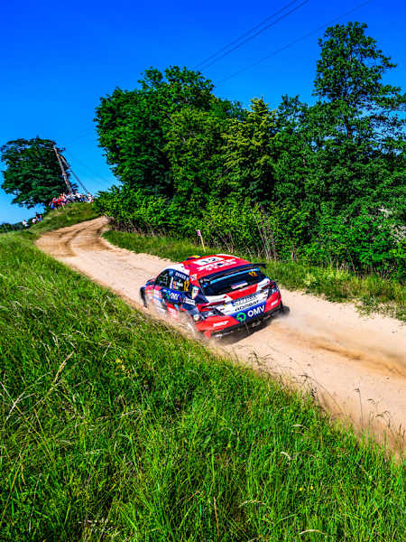 Team MRF Tyres edges ahead as trio keep scoring in ERC