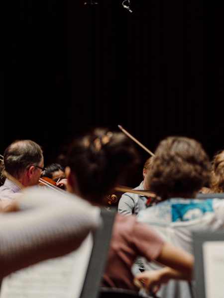 Ingunn Korsgård Hagen i aksjon som dirigent