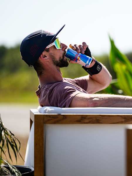 Mike Brewer taking a break