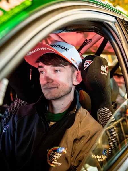 Rahill can't wait to try his all-new Junior ERC Lancia