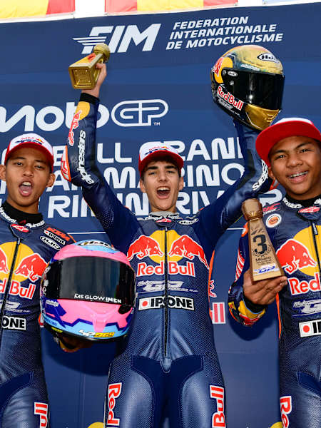 Veda Pratama raih posisi kedua di klasemen Red Bull Rookies Cup 2025