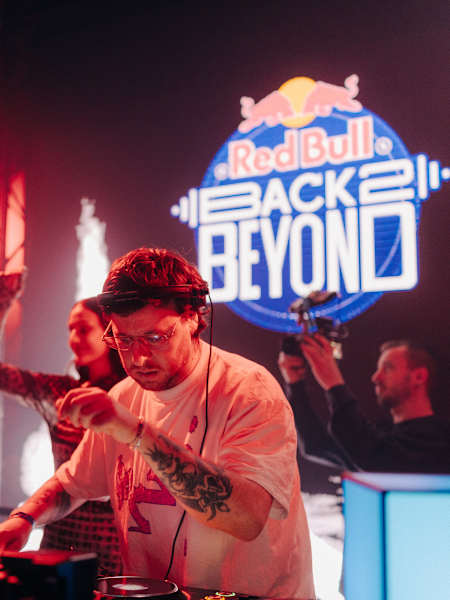 DJ Boring and EMILIJA perform during Red Bull Back2Beyond 2024 in Belgium