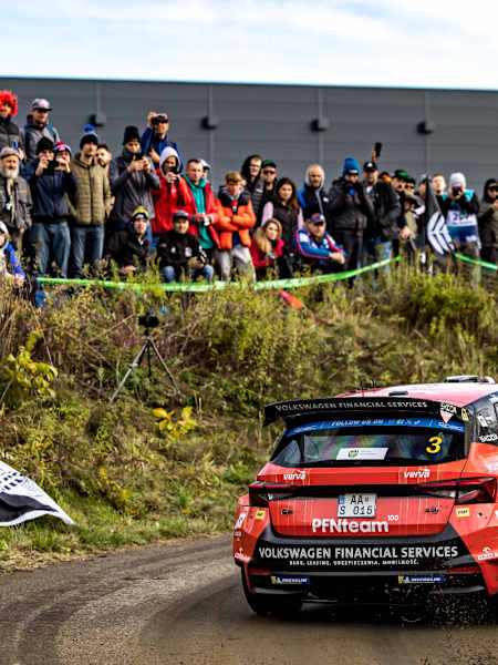 Marczyk finished fourth on the ERC-counting Rally Silesia in 2024