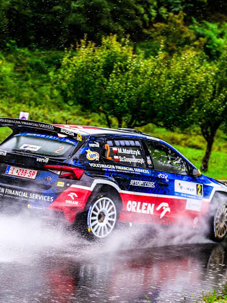 Marczyk charged through to finish third and secure the ERC crown