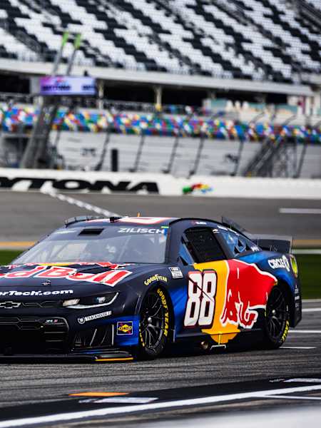 Connor Zilisch behind the wheel of the No. 88 