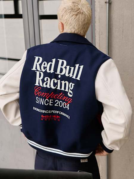 Model shots of the SS26 Pepe Jeans line in collaboration with Oracle Red Bull Racing, taken in United Kingdom on December 2, 2025.
