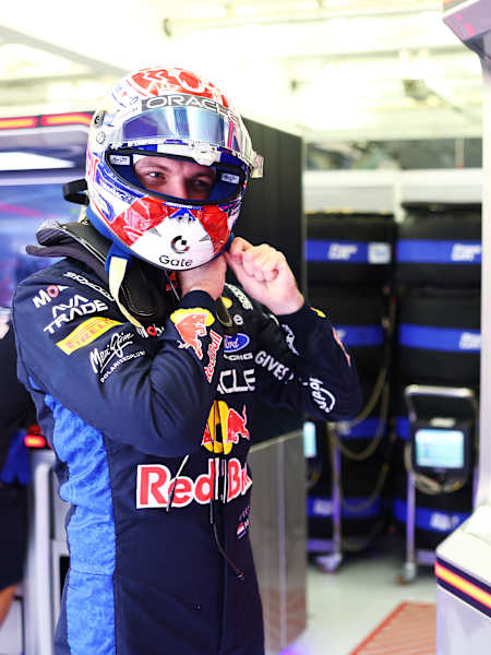 Max Verstappen podczas drugich zimowych testów F1 w Bahrajnie 2026