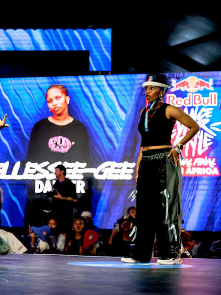 Delron performs at Red Bull Dance Your Style in Bloemfontein, South Africa, on March 28, 2026.
