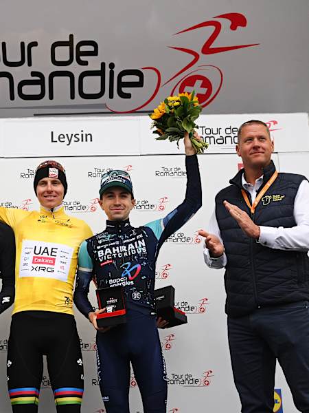 Florian Lipowitz second at Tour de Romandie 2026
