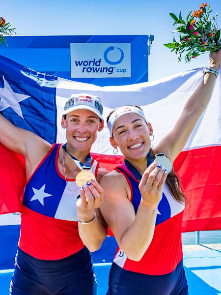Anto y Melita Abraham World Rowing Cup Sevilla