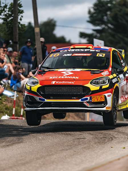 Firefighter Górny is making his ERC Fiesta Rally3 debut this weekend