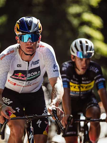 Romet Pajur holte bei der Czech Tour 2026 eine Podiumsplatzierung.