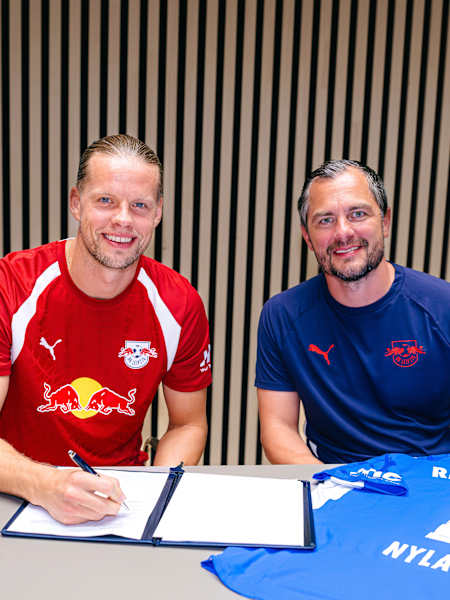 Ørjan Nyland er tilbake i RB Leipzig etter tre år borte fra Bundesliga-klubben, og har signert en avtale ut 2028-sesongen. 