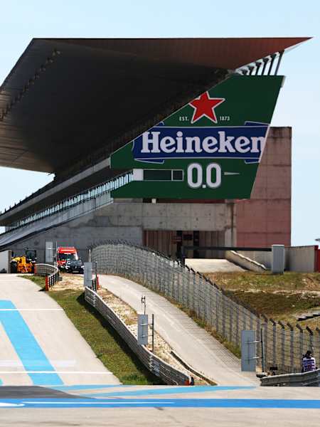 Het F1-circuit van Portimão heeft grote hoogteverschillen.