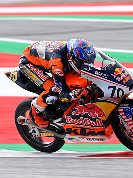 Kristian Daniel Jr. on his way to pole in Spielberg 2026