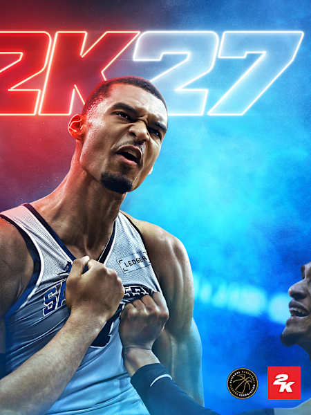 NBA 2K27 afişinde, Victor Wembanyama.