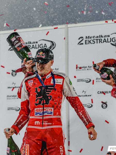 Wiktor Przyjemski - awans Polonii do PGE Ekstraligi