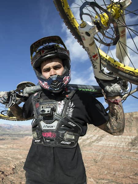 Andreu Lacondeguys POV Run Red Bull Rampage 2013
