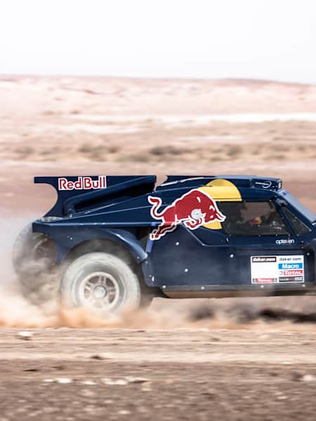 The Red Bull SMG Rally Team Buggy