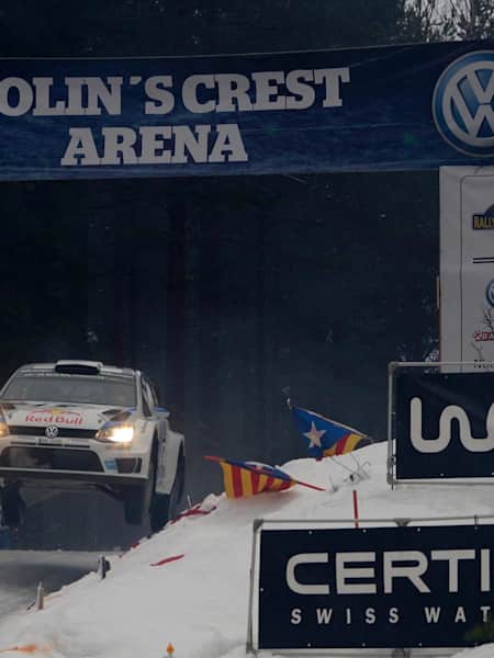 Sébastien Ogier's 41 metre jump was a record