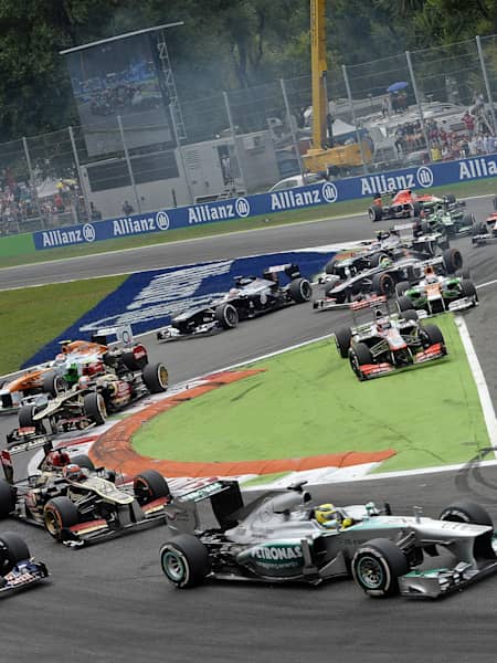 5 crazy starts to F1 races